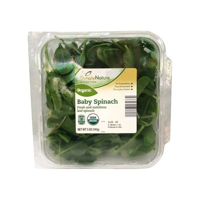 Simply Nature Organic Baby Spinach