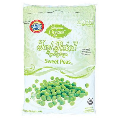 Wegmans Food You Feel Good About Just Picked and Quickly Frozen Sweet Peas, FAMILY PACK