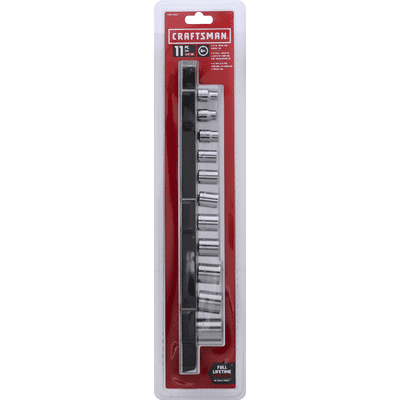 Craftsman SAE Socket Set. 11 PC