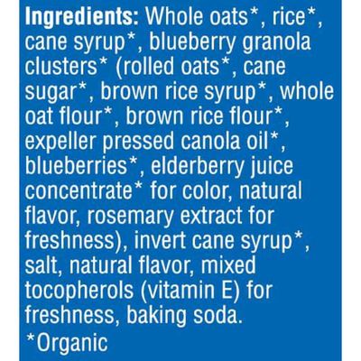 Kellogg's Kashi Breakfast Cereal, Vegan Protein, Organic Cereal, Blueberry Clusters