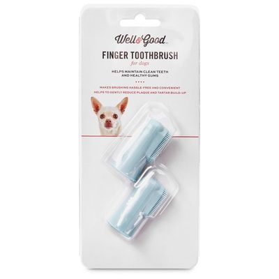 Well & Good Soft Finger Toothbrush For Dogs