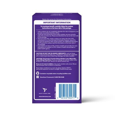 Durex® Extra Sensitive Lubricated Ultra Thin Premium Condoms