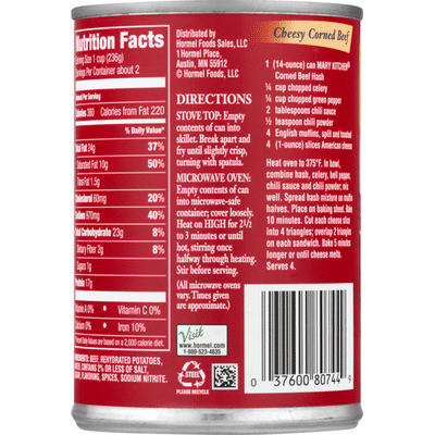 Hormel Homestyle Corned Beef Hash