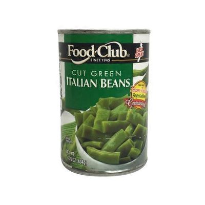 Food Club Cut Italian Green Beans Ez