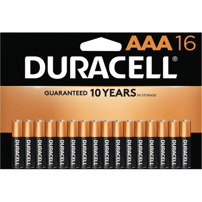 Duracell Batteries, Alkaline, AAA, 16 Pack