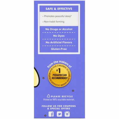 Zarbee's Naturals Children's Sleep Liquid with Melatonin, Natural Berry