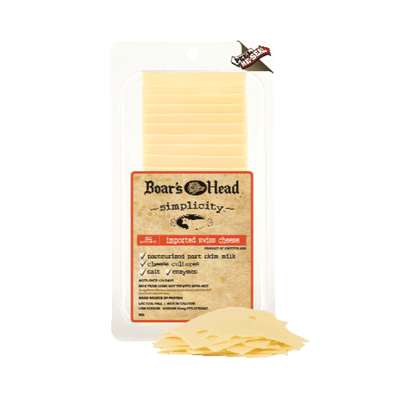 Boar's Head Cheese, Swiss, Imported, All Natural
