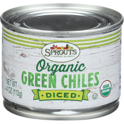 Sprouts Organic Diced Green Chiles