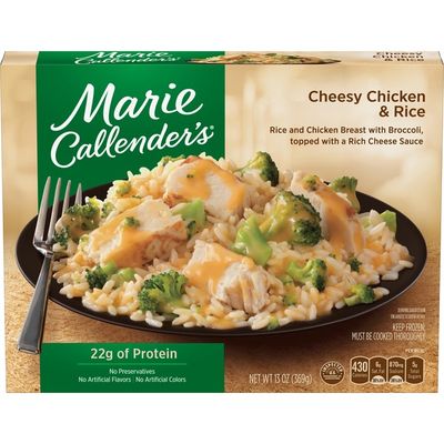 Marie Callender's Cheesy Chicken And Rice Dinners