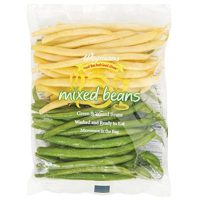 Wegmans Food You Feel Good About Cleaned and Cut Triple Washed Mixed Beans