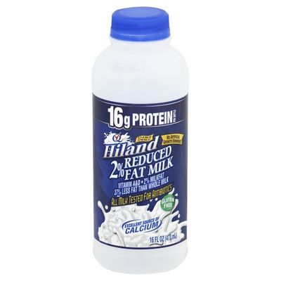 Hiland Dairy Milk, Reduced Fat, 2% Milkfat