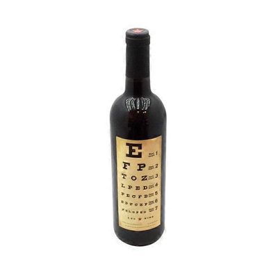 Eye Chart Wines Red Wine
