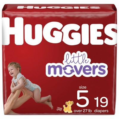 Huggies Baby Diapers, Size 5