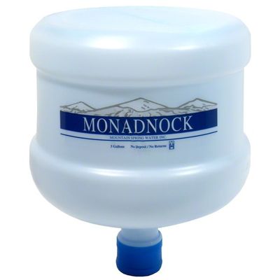 Monadnock Water Cooler Bottle, 3 Gallon