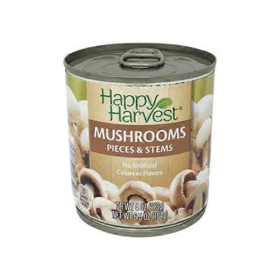 Happy Harvest Canned Mushrooms