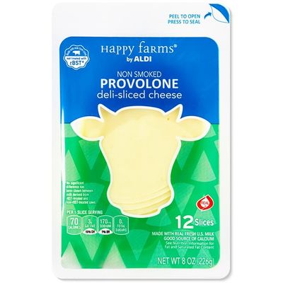 Happy Farms Non Smoked Provolone Deli-sliced Cheese