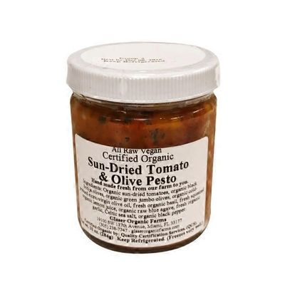 Glaser Organic Farms Dip Pesto Sundried Tomato