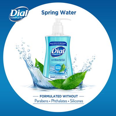 Dial Antibacterial Liquid Hand Soap, Spring Water