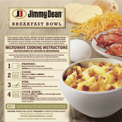 Jimmy Dean Bacon Breakfast Bowl