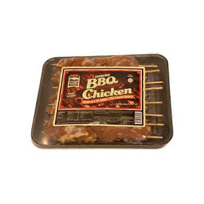Skewered Barbecue Seasoned Chicken