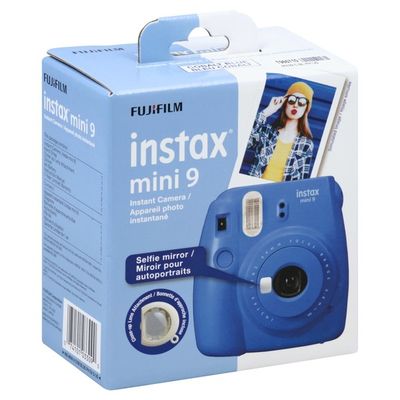 Fujifilm Instant Camera, Mini 9, Cobalt Blue