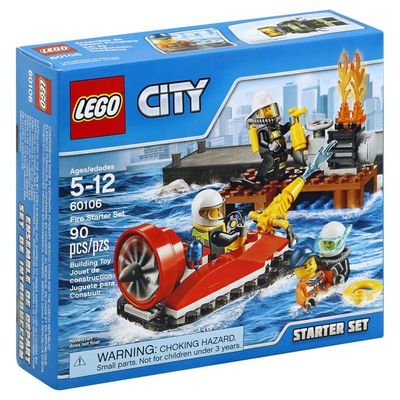 LEGO Starter Set, Fire Starter Set, 90 Pieces