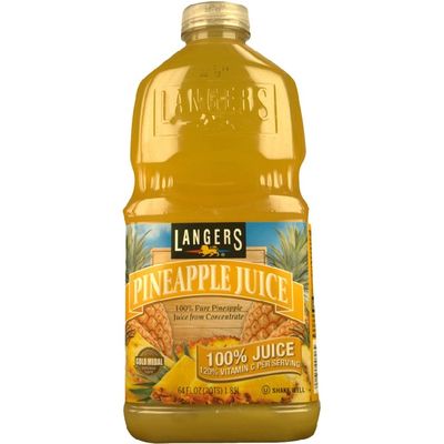 Langers 100% Juice, Pineapple