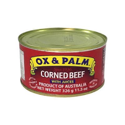 Ox & Palm Regular Corned Beef With Juices