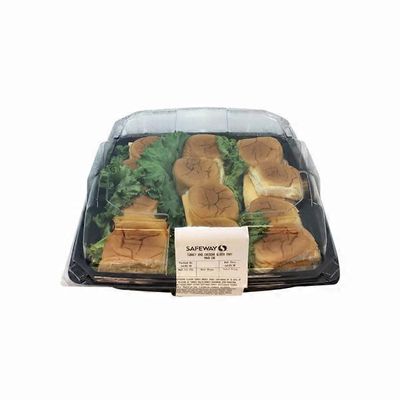 Turkey & Cheddar Slider Tray