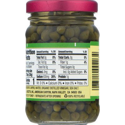 Mezzetta Capers, Non-Pareil, Imported