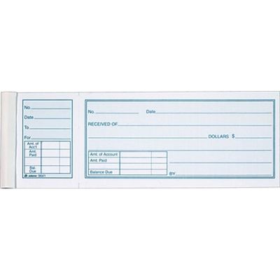 Adams Money Receipt Book With Stub (each) - Instacart