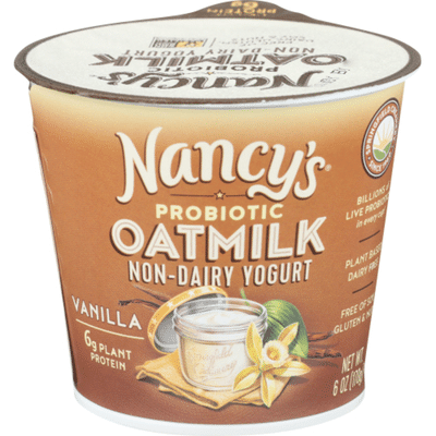 Nancy's Yogurt, Non-Dairy, Vanilla, Oatmilk