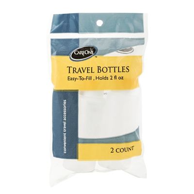 CareOne Travel Bottles - 2 CT