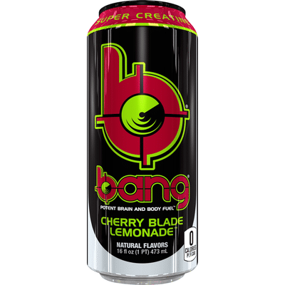 Bang Drink Mix, Brain and Body Fuel, Potent, Lemonade Cherry Blade