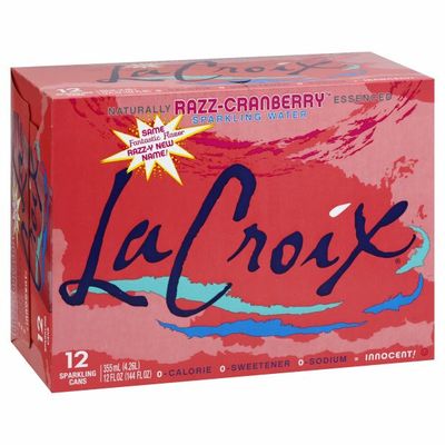 LaCroix Sparkling Water, Razz-Cranberry