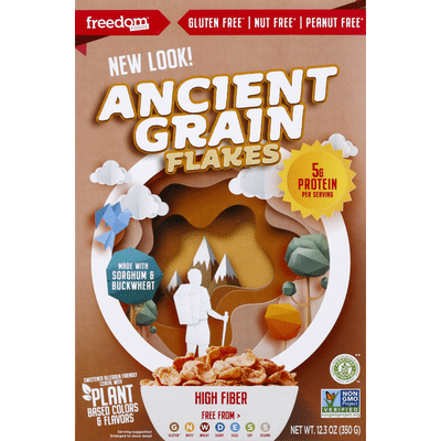 Freedom Foods Cereal, Ancient Grain, Flakes