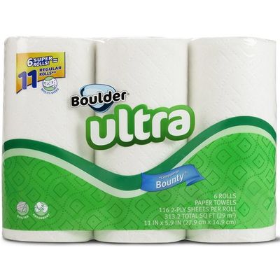 Boulder 116-Sheet Multisize Paper Towel
