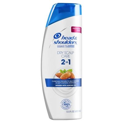 Head & Shoulders Dry Scalp Care With Almond Oil 2-In-1 Anti-Dandruff Paraben
