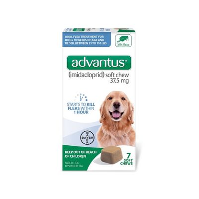 Advantus Oral Flea Soft Chews For Large Dogs