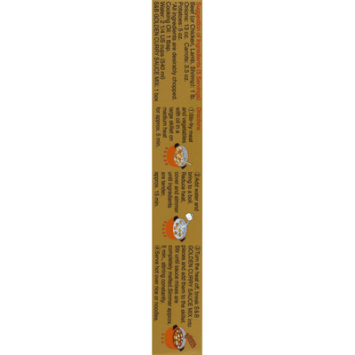 S&b Sauce Mix, Golden Curry, Mild