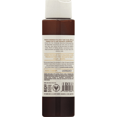Soapbox Conditioner, Coconut Oil, Moisture & Nourish