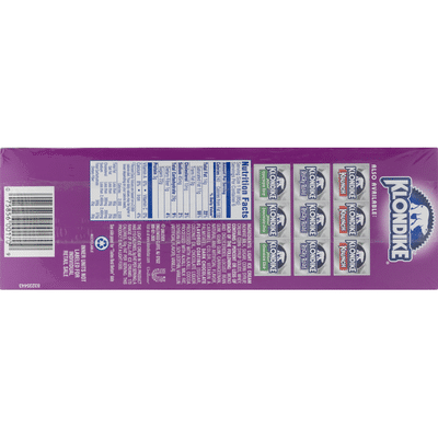 Klondike Frozen Dairy Dessert Bars Dark Chocolate