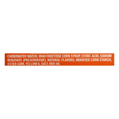 Crush Soda, Orange
