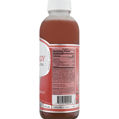 GTs Synergy Organic Kombucha Guava Goddess