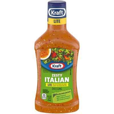 Kraft Zesty Italian Lite Salad Dressing
