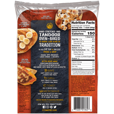 Stonefire Original Mini Naan Bread