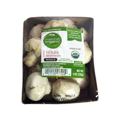 Simple Truth Whole White Mushrooms