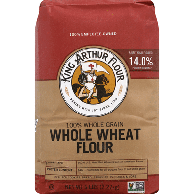 King Arthur Baking Company Whole Wheat Flour 5 Lb Instacart