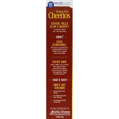 Cheerios Cereal, Honey Nut