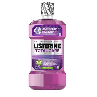 Listerine Total Care Anticavity Mouthwash, Fresh Mint